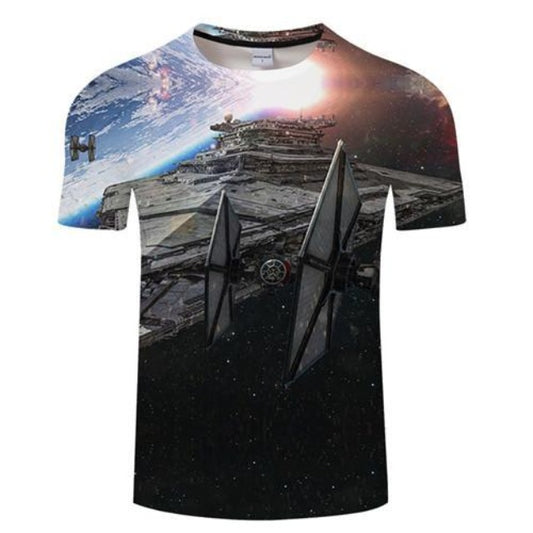 Camiseta Star Wars Ataque Naves Imperio
