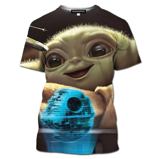 Camiseta Mujer Baby Yoda