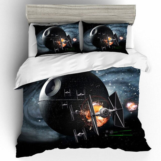 Funda nórdica Star Wars Estrella de la Muerte (200x200)