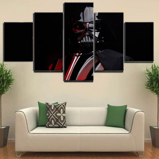 tableau star wars sur toile avec cadre